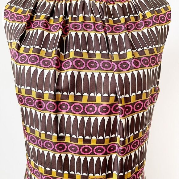 Retro Milly of New York Silk Sheath Dress - Picture 3 of 4